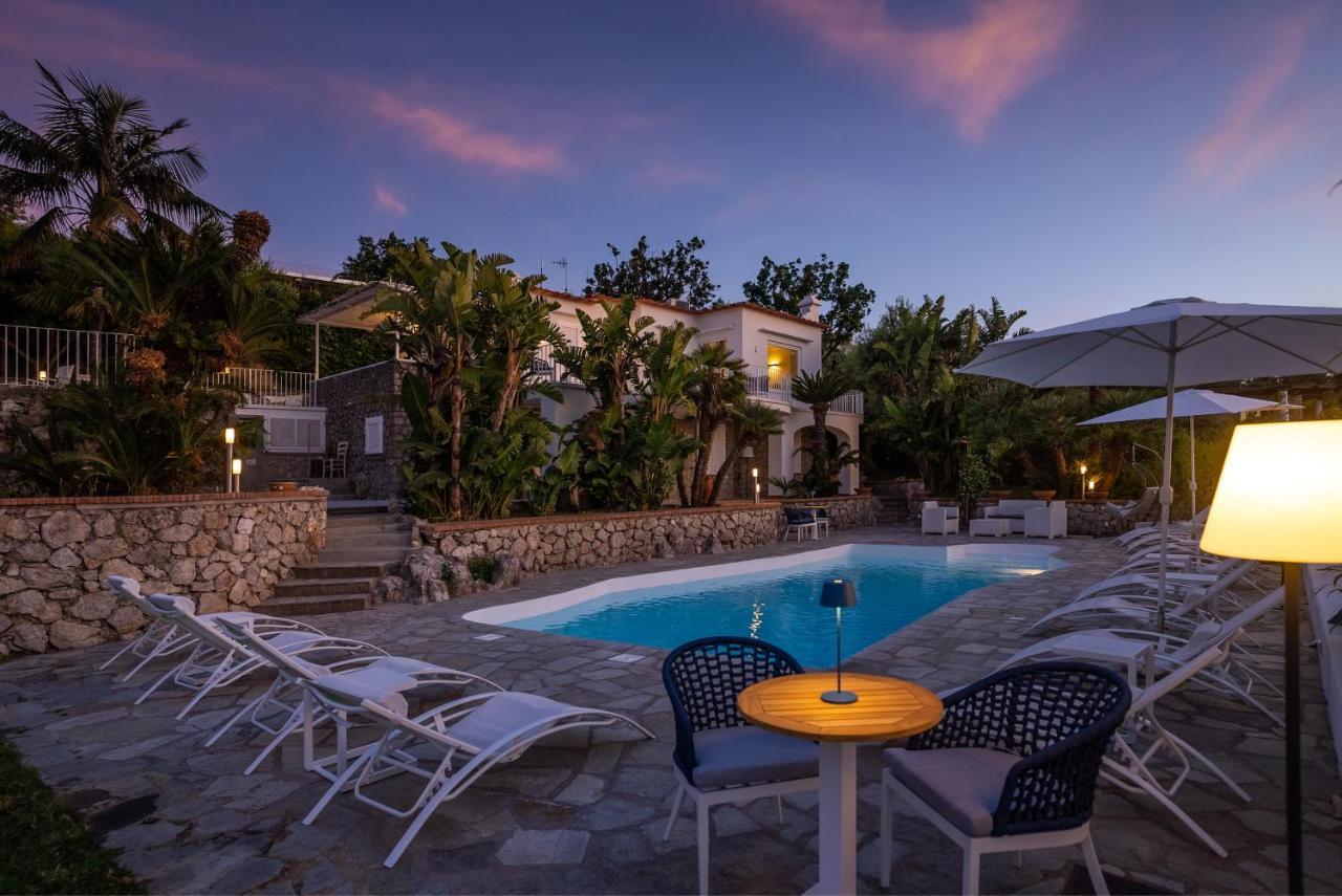 Capri Blue Luxury Villa Le Tre Monelle Anacapri  Exterior photo