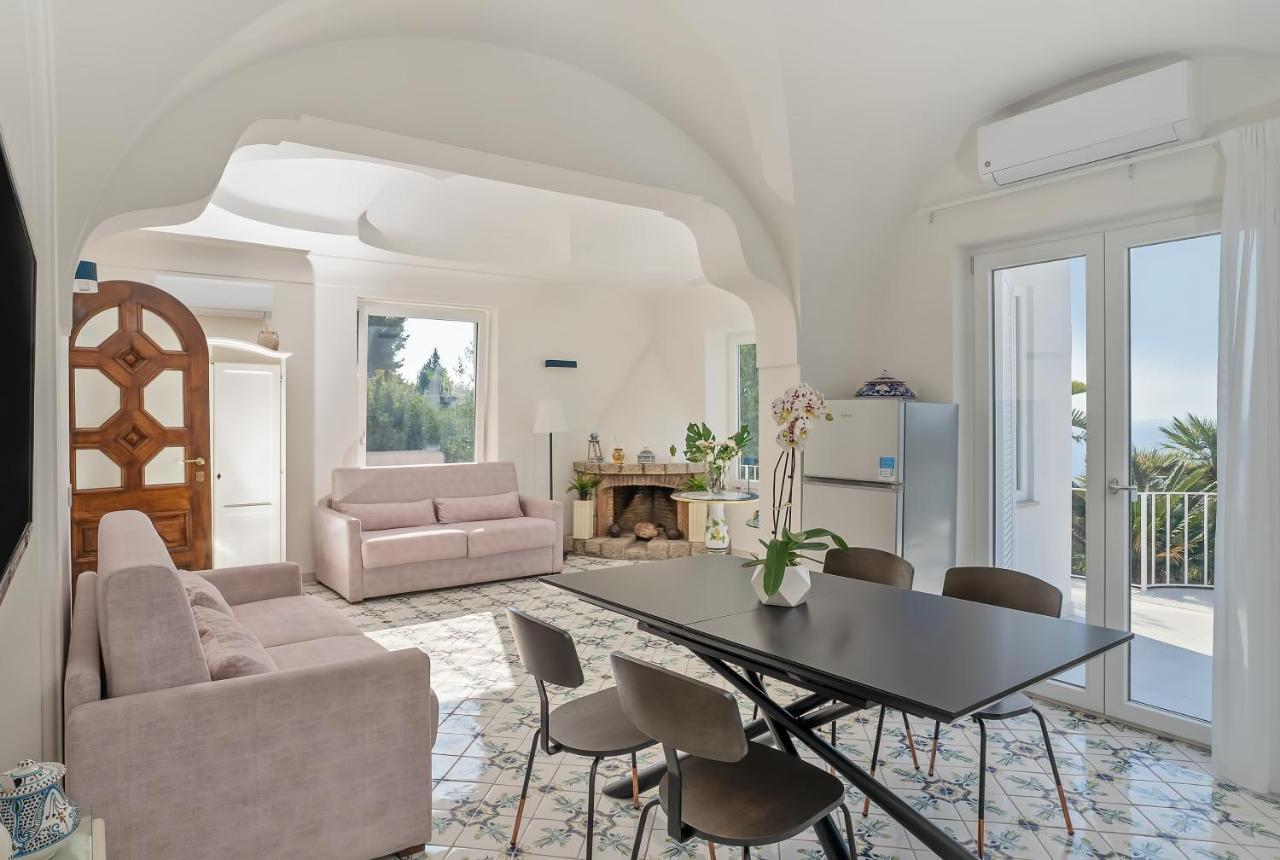 Capri Blue Luxury Villa Le Tre Monelle Anacapri  Exterior photo